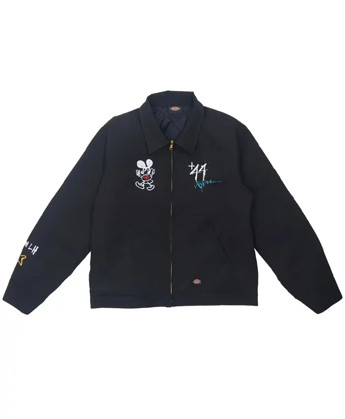 Formula 1 Steadman Stars Full-Zip Quilted Jacket Black