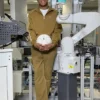 French Soccer Player Kylian Mbappe On Olive-Brown Fleece Tracksuit front view
