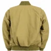 Fury Brad Pitt Military Bomber Jacket Back