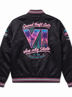 GTA VI Vice City State Black Jacket