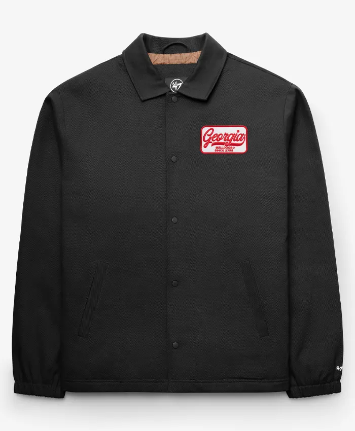Georgia Bulldogs 47 Retread Coaches Black Jacket