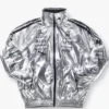 Get Adidas x Mercedes Amg Petronas Formula 1 Team Silver Bomber Jacket For Men and Women