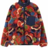 Get-North-Of-North-S02-Bailey-Poching-Zip-Up-Red-Fleece-Jacket