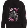 Ghost Face Denim Jacket Black