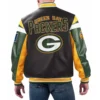 Green-Bay-Packers-Black-Varsity-Leather-Jacket