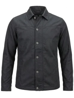 Greyston-Holt-TV-Series-Neagley-2026-Detective-Hudson-Riley-Black-Cotton-Jacket