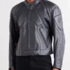 Gucci Primavera 2026 Runway Leather Moto Jacket Mens
