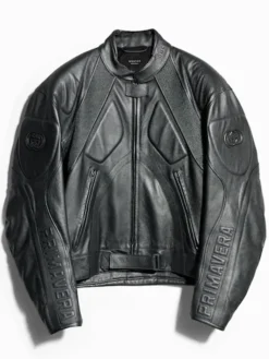 Gucci Primavera 2026 Runway Moto Leather Jacket