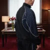 Gucci x Cristiano Ronaldo CR7 Polyester Black And Blue Tracksuit back view