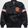 HOMAGE-X-Starter-Bengals-Heavyweight-Black-Satin-Jacket-Sale