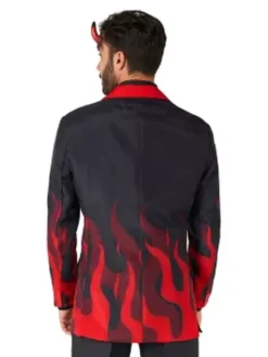Halloween Devil Party Blazer Back