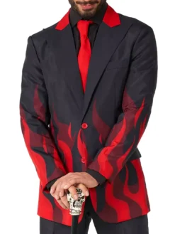 Halloween Devil Party Suit Blazer