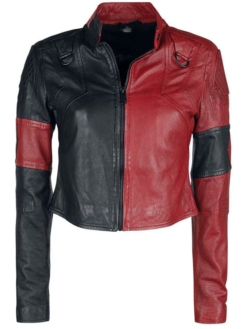 Halloween Harley Quinn Suicide Squad 2 Leather Jacket