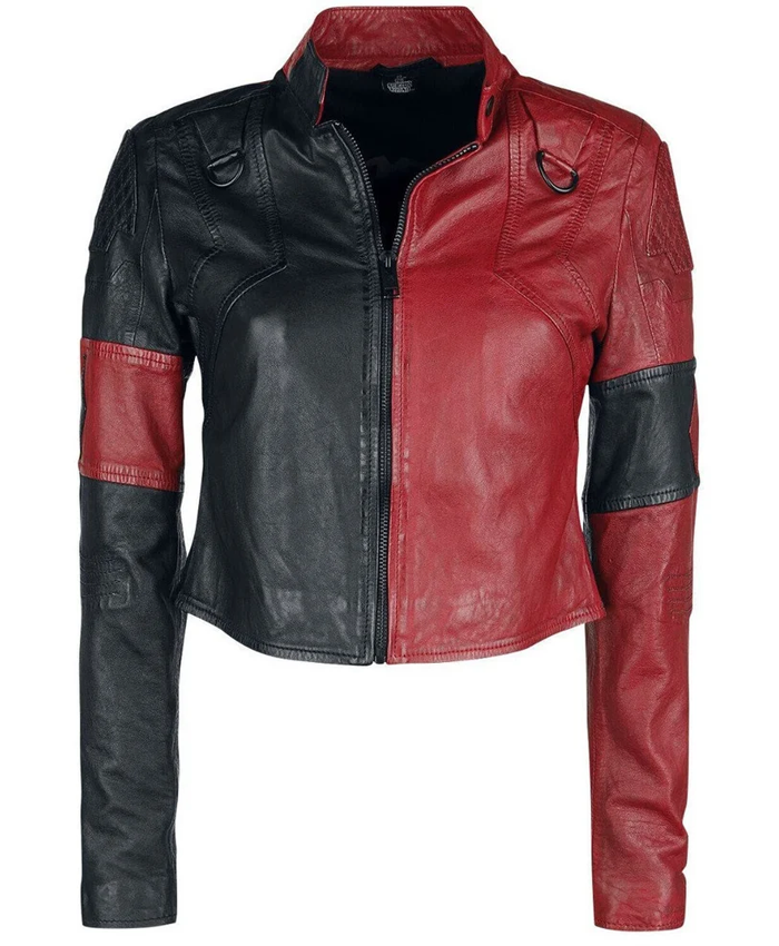 Halloween Harley Quinn Suicide Squad 2 Leather Jacket