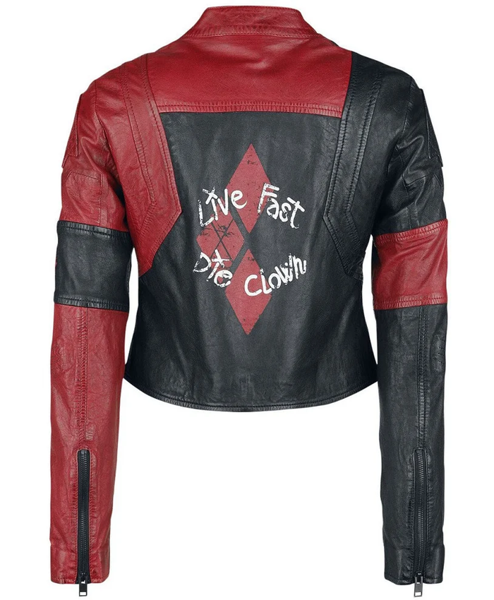 Halloween The Suicide Squad Harley Quinn Leather Jacket