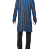 Halloween-x-Duke-of-the-Manor-Blue-Striped-Costume-Coat-Back-View