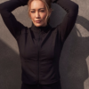 Hilary Duff Reebok Black Jacket Zip Up