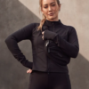 Hilary Duff Reebok Black Zip Jacket