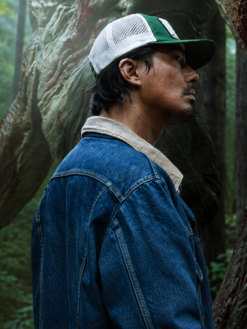 Hope 2026 Zo In-Sung Blue Denim Jacket