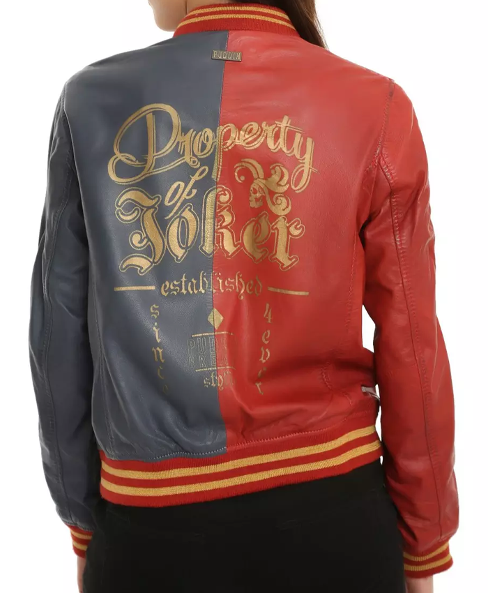 Hot Topic Suicide Squad Harley Quinn Leather Jacket