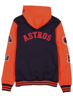 Houston Astros Throwback Patch Jacket Back