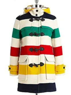 Hudson Bay Hooded Duffle Wool Coat
