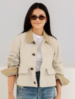 Inde Navarrette Dior Paris Fashion Week Jacket