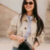 Inde Navarrette Dior’s fashion show Paris Fashion Week Jacket