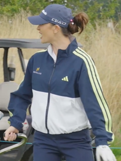 Irish-Open-Golf-Championship-2026-Annabel-Dimmock-Adidas-Colorblock-Jacket-Left