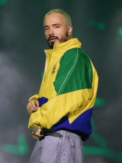 J Balvin Rock Show In Rio Windbreaker Jacket
