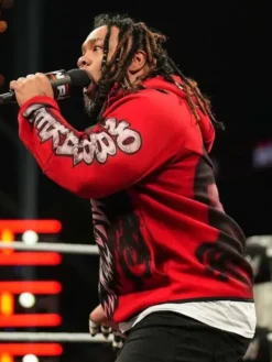 Jacob Fatu WWE RAW 2026 Red Wolf Jacket