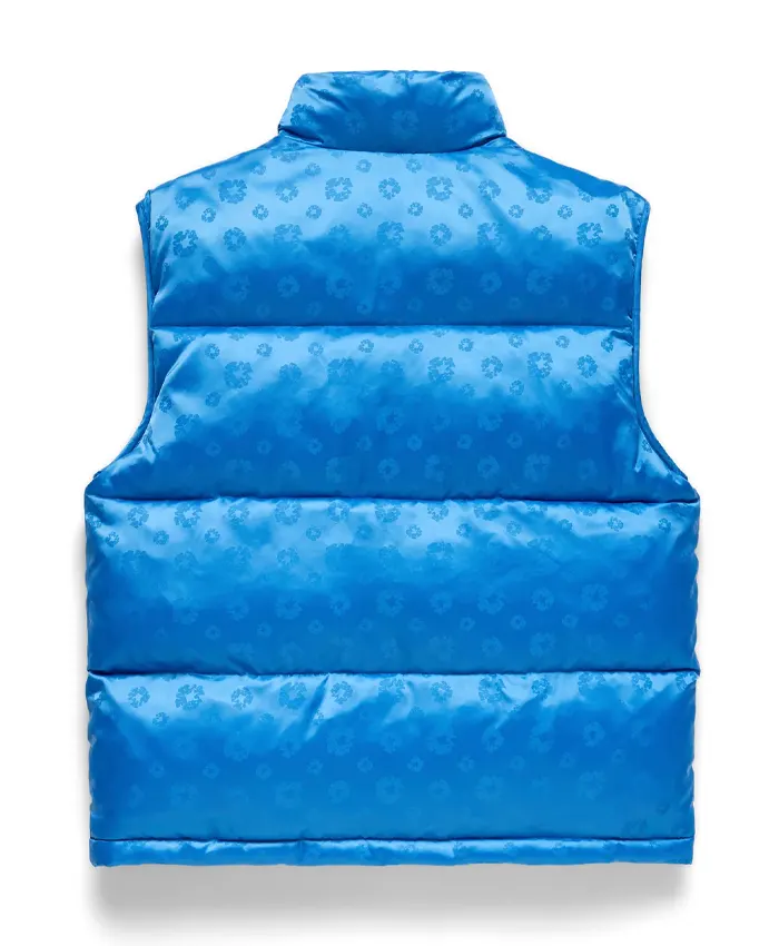 Jacquard Monogram Cotton Wreath Vest By Denim Tears