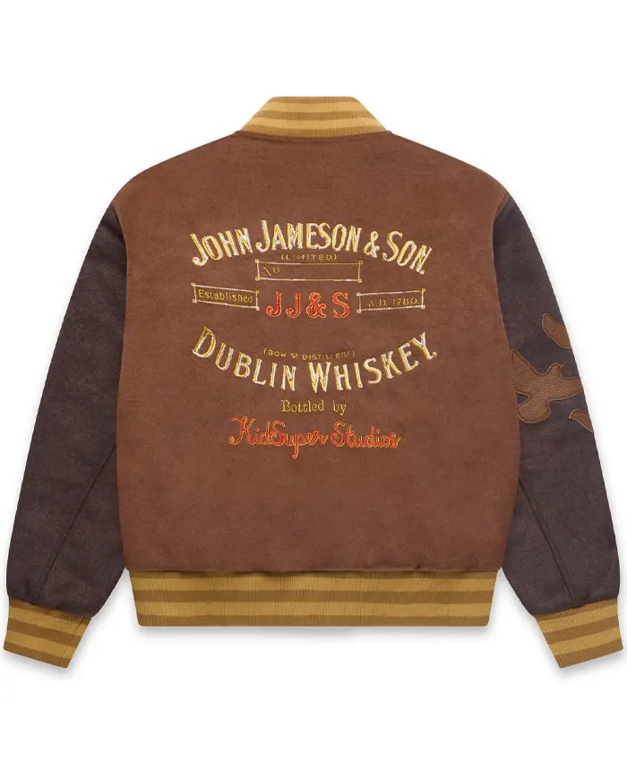 Jameson x KidSuper Brown Wool Jacket