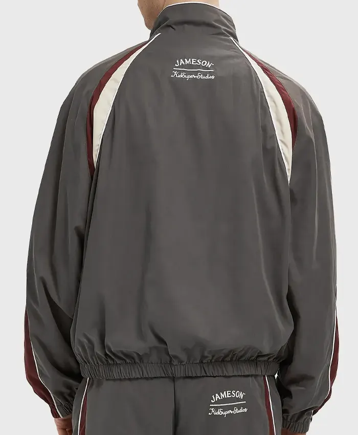 Jameson x KidSuper Track Jacket Back