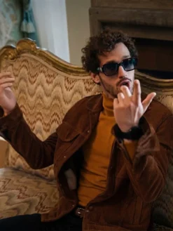 Jay Movie Masterplan 2026 Victor Belmondo Brown Corduroy Trucker Jacket