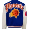 Jeff-Hamilton-Phoenix-Suns-Blue-and-White-Wool-Leather-Varsity-Jacket