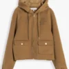 Jisoo Wool Hooded Jacket By Tommy Hilfiger