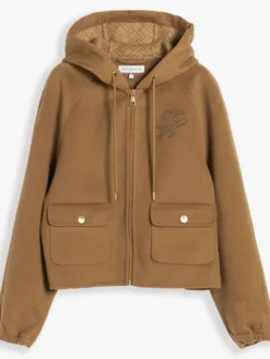 Jisoo Wool Hooded Jacket By Tommy Hilfiger