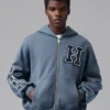 Jordan Flight x Howard University Mens Fleece Full-Zip Hoodie