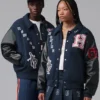 Jordan Flight x Howard University Varsity Letterman Jacket