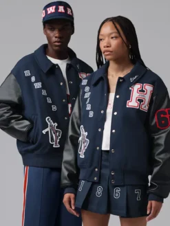 Jordan Flight x Howard University Varsity Letterman Jacket