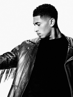 Jude Bellingham Fringe Black Leather Jacket