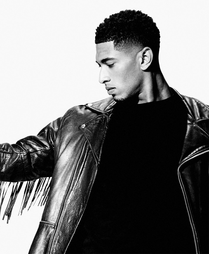Jude Bellingham Fringe Black Leather Jacket