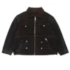 Kai Cenat VIVET Debut 2026 New York Fashion Week Black Cotton Workwear Cargo Jacket front view