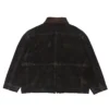 Kai Cenat VIVET Debut New York Fashion Week 2026 Black Cotton Workwear Cargo Jacket back view