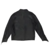 Kai Cenat VIVET Debut New York Fashion Week 2026 Oxford Black Leather Jacket back view