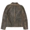 Kai Cenat VIVET Debut New York Fashion Week 2026 VIVET Raglan Zip-Up Vintage Brown Jacket back view