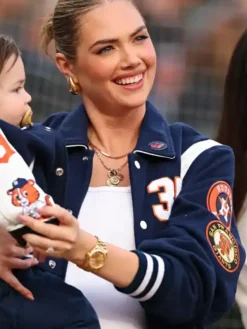 Kate-Upton-Detroit-Tigers-Bomber-Jacket