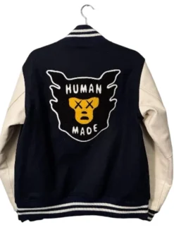 Kaws x Human Made Varsity Jacket Back