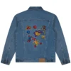KidSuper McDonalds Denim Jacket Back